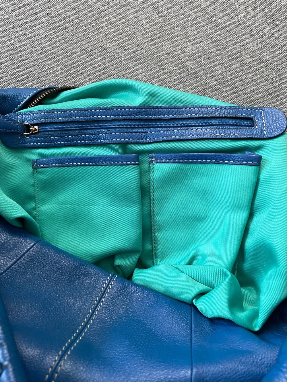 ORYANY Leather Hobo Bag